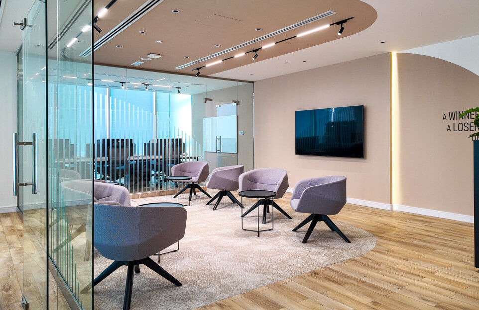 Alchemy Search Lounge Area